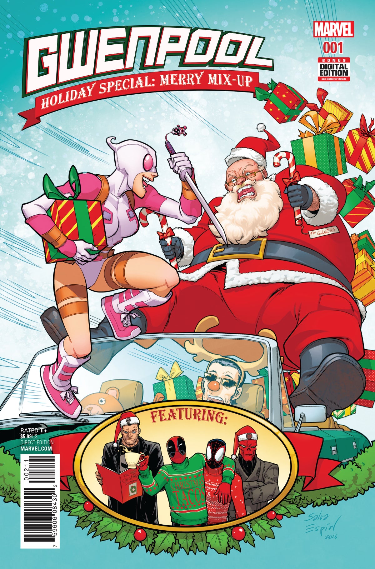 Photo of Gwenpool Holiday Special Merry Mix-Up (2016)  Iss 1A Near Mint  Comic sold by Stronghold Collectibles