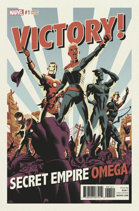 Photo of Secret Empire Omega Issue 1 Michael Cho Var Se comic sold by Stronghold Collectibles