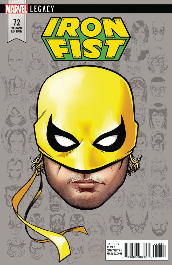 Photo of Iron Fist Issue 73 McKone Legacy Headshot Var Leg comic sold by Stronghold Collectibles