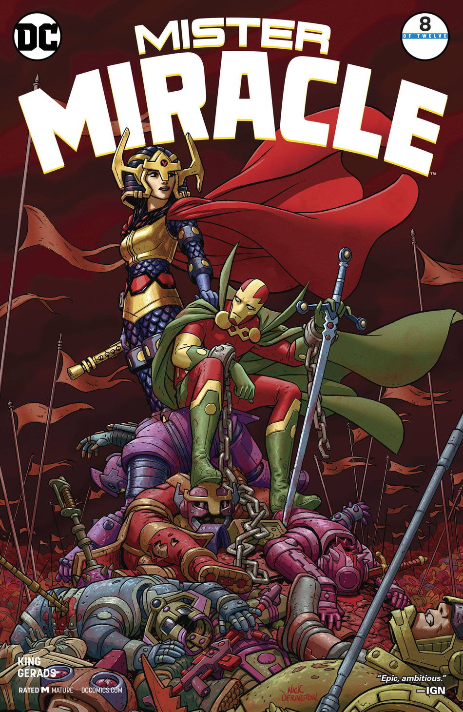 Image of Mister Miracle Issue 8 (of 12) comic Sold by Stronghold Collectibles