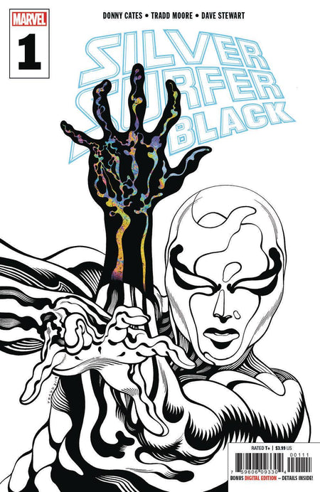 Photo of Silver Surfer Black Issue 1 (of 5) 3rd Ptg Moore Var comic sold by Stronghold Collectibles