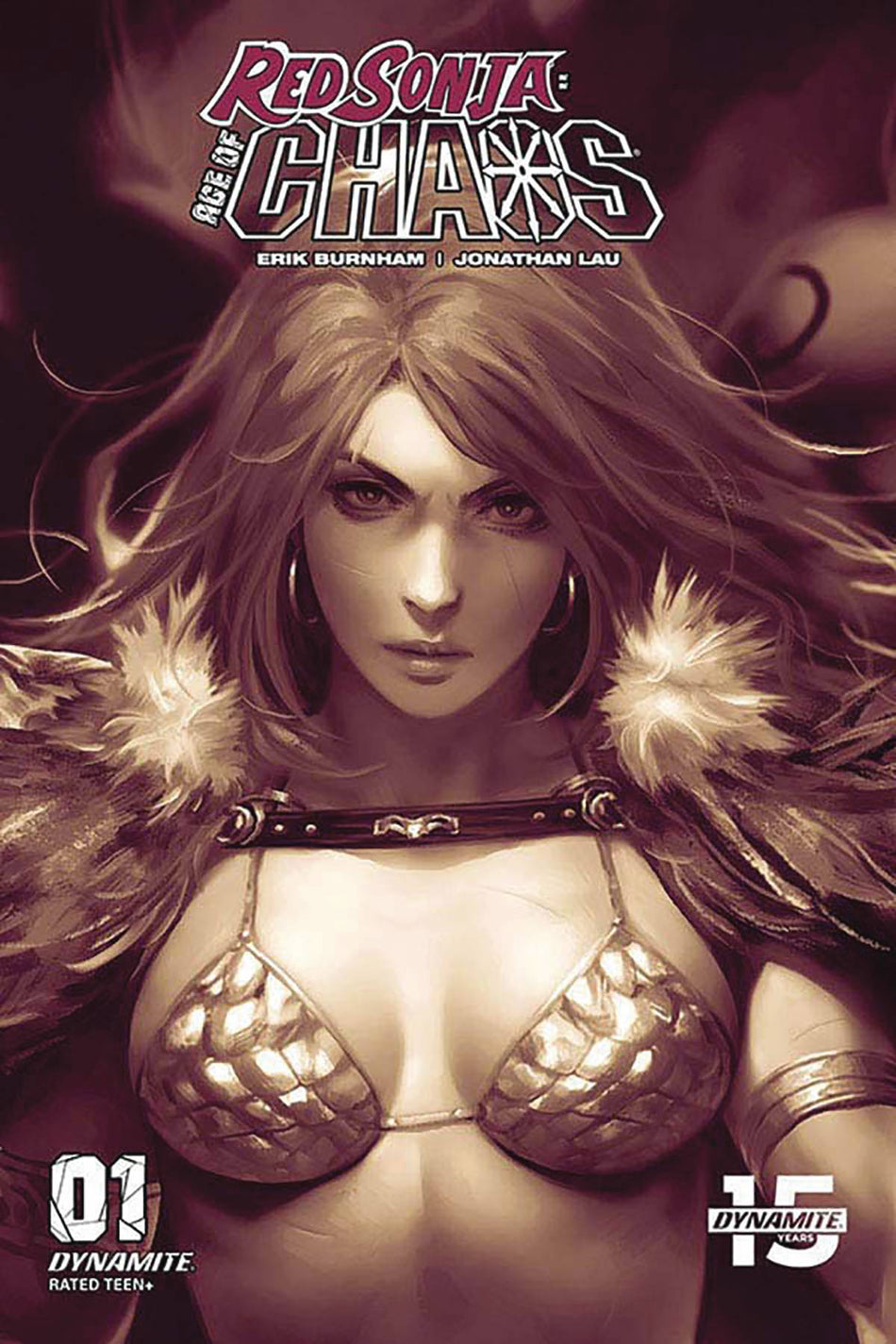 Photo of Red Sonja Age of Chaos Issue 1 1:20 Chew Monochromatic Incv comic sold by Stronghold Collectibles