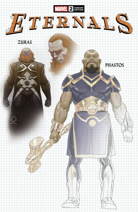 Photo of Eternals Iss 2 Ribic Design Var - NM comic sold by Stronghold Collectibles