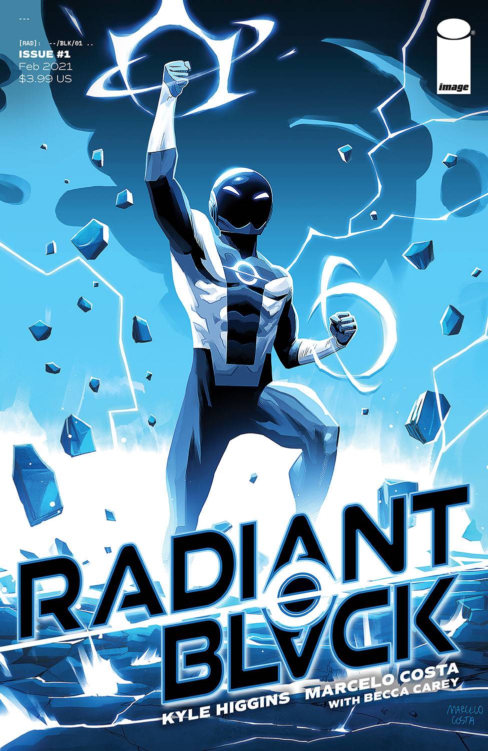 Photo of Radiant Black Issue 1D 1:10 Costa Var comic sold by Stronghold Collectibles