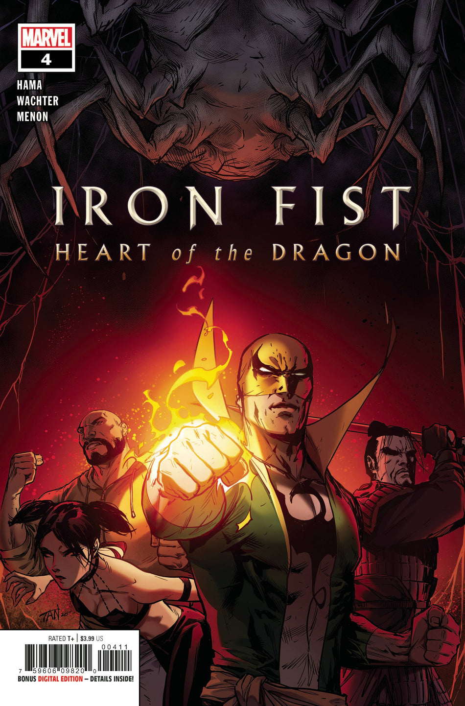 Photo of Iron Fist Heart of Dragon Issue 4 (of 6) - NM comic sold by Stronghold Collectibles