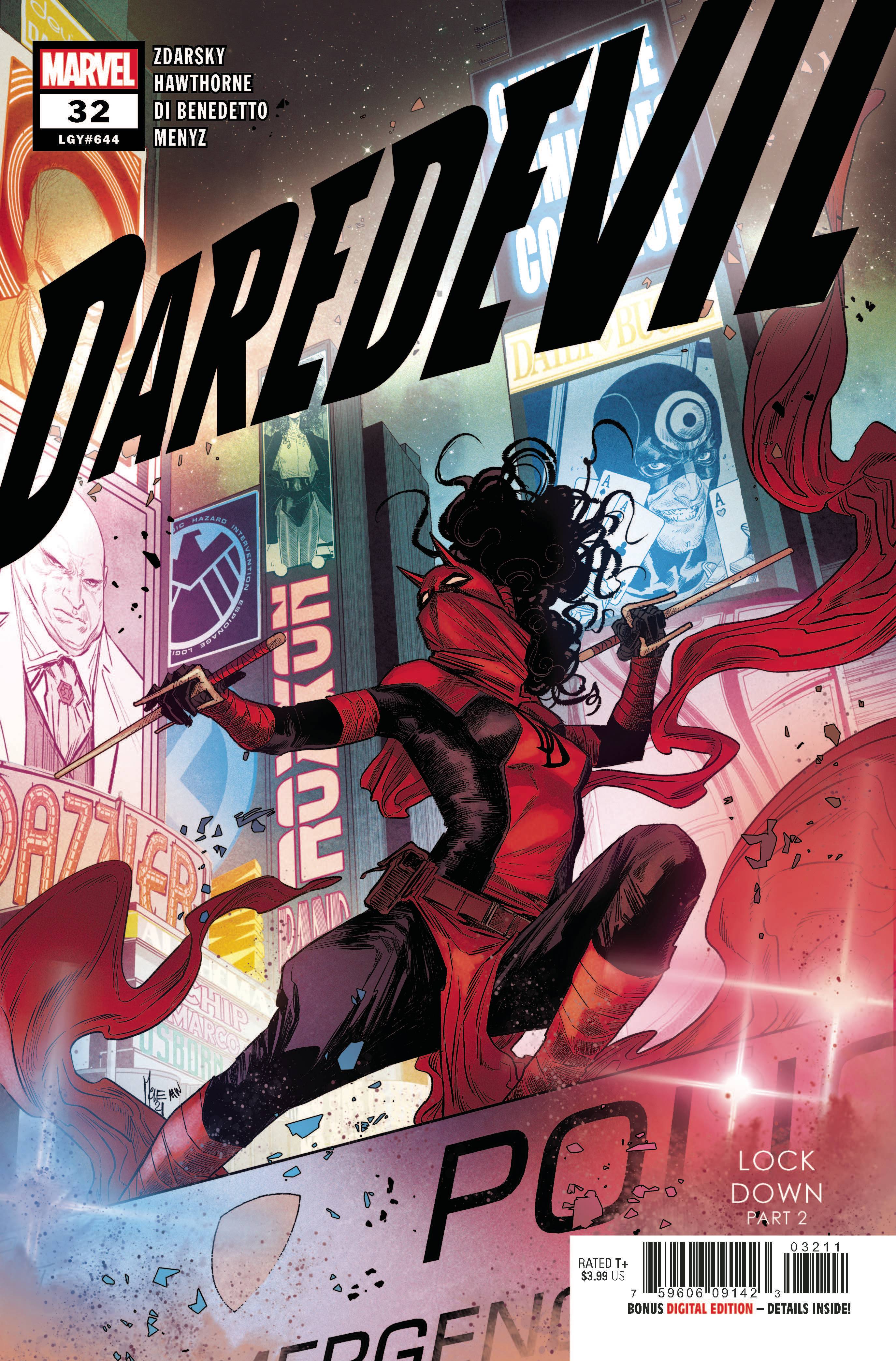 Photo of Daredevil Issue 32 comic sold by Stronghold Collectibles