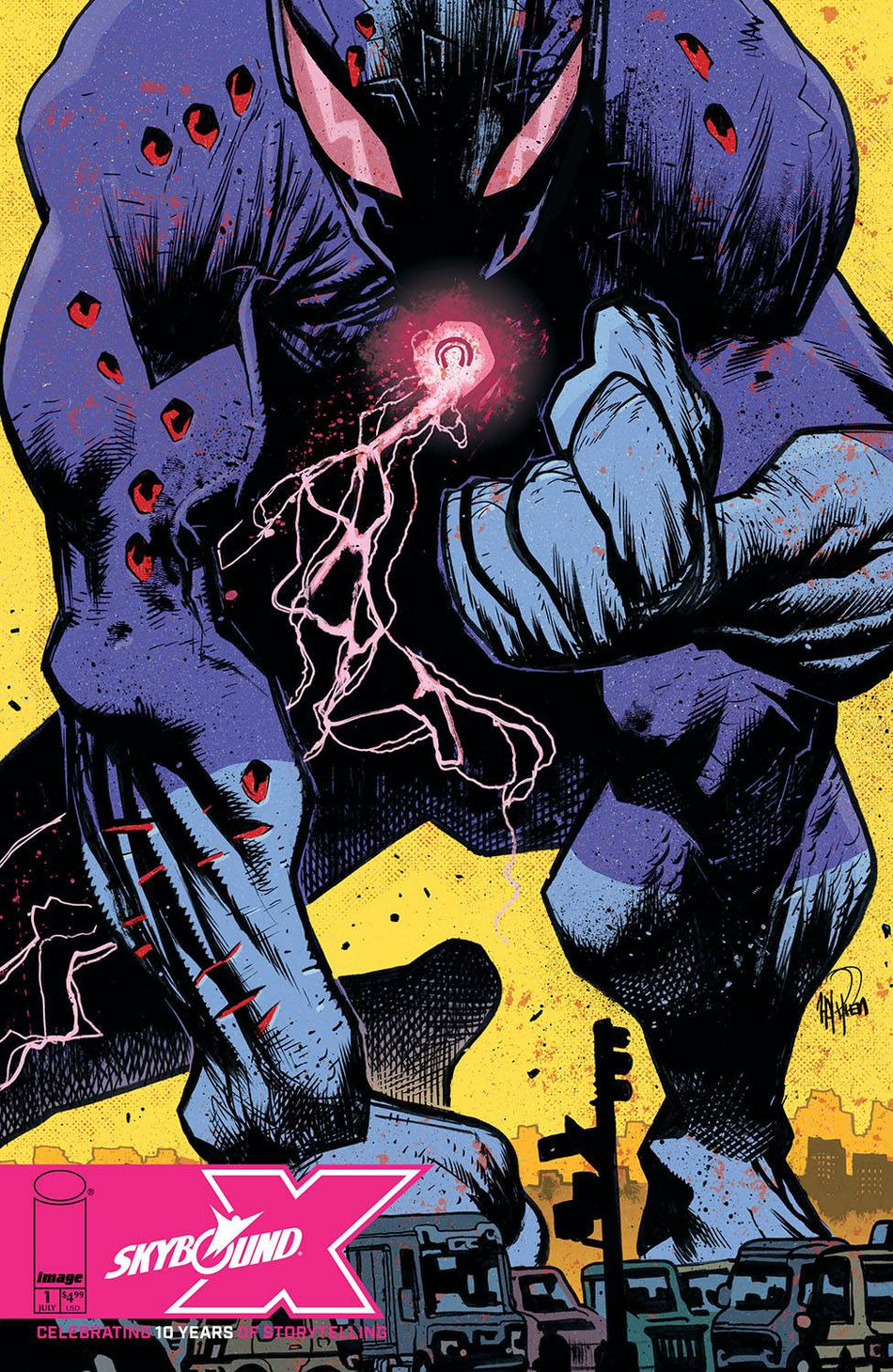 Photo of Skybound X Issue 1 CVR B Harren (MR) comic sold by Stronghold Collectibles