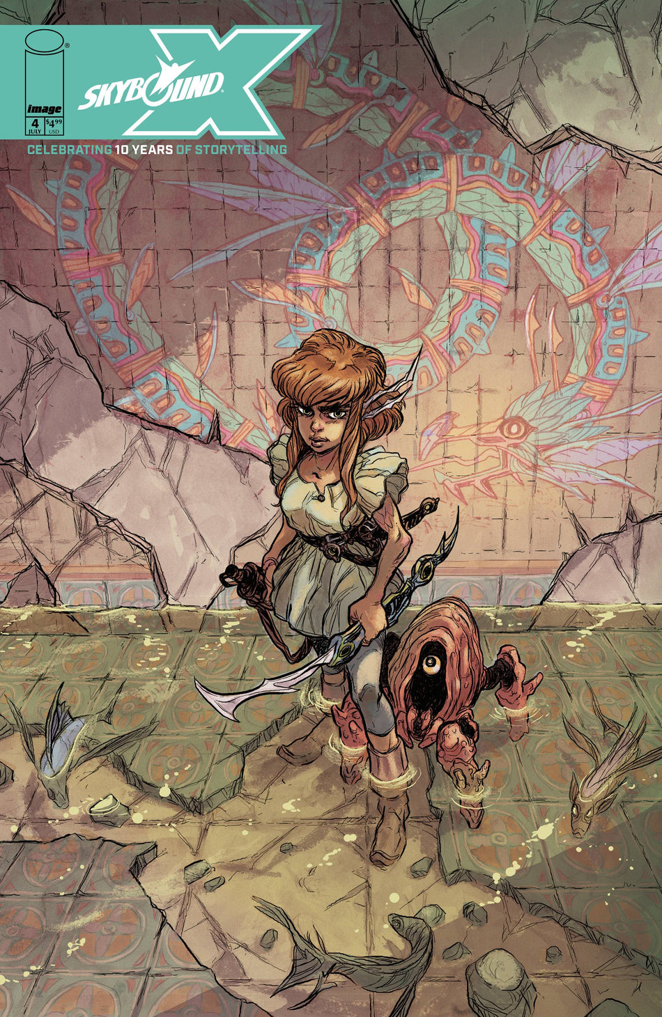 Photo of Skybound X Issue 4 CVR C Tunica (MR) comic sold by Stronghold Collectibles