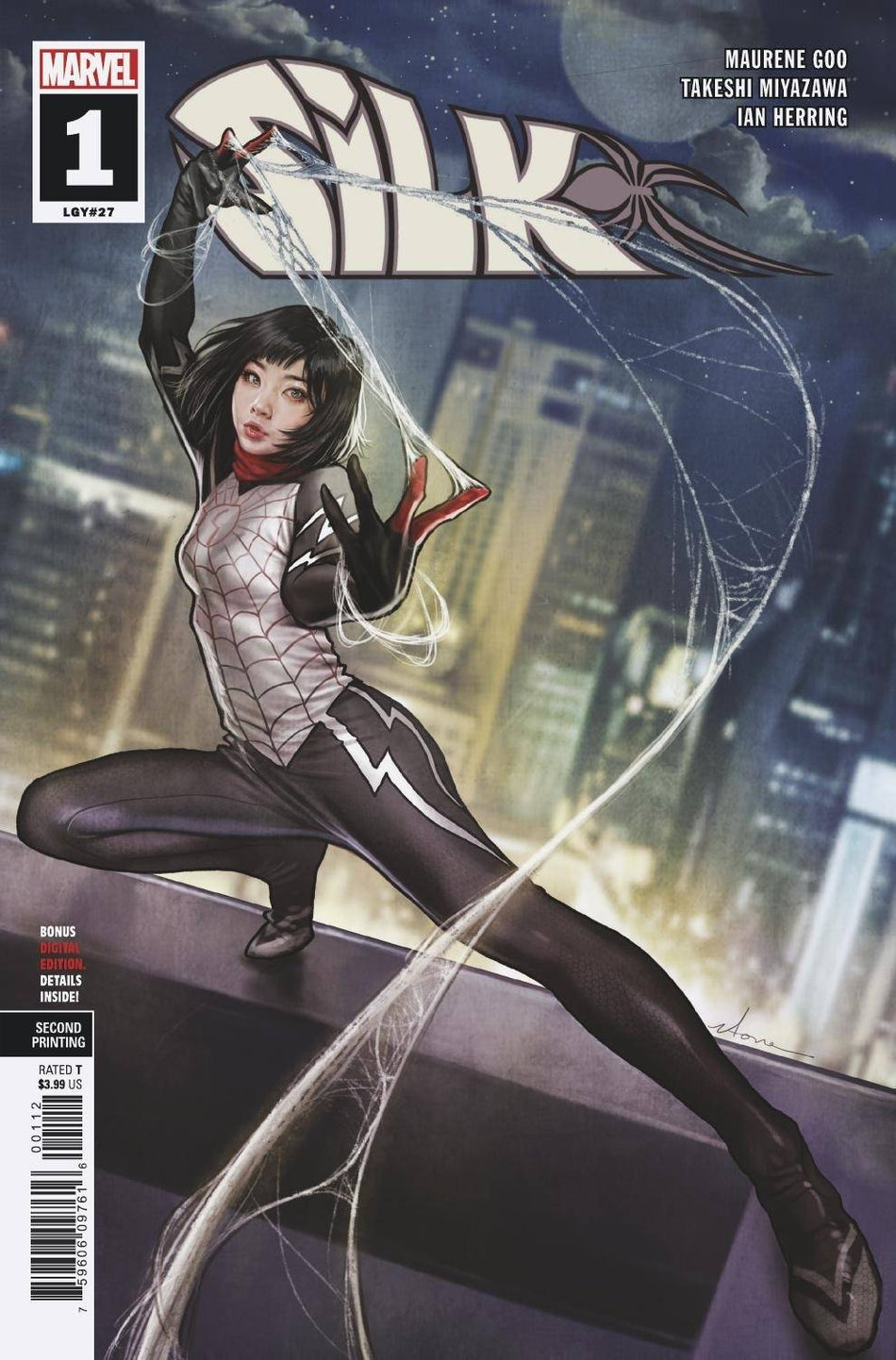 Photo of NM Silk #1 (of 5) 2nd Ptg Stonehouse Var comic sold by Stronghold Collectibles