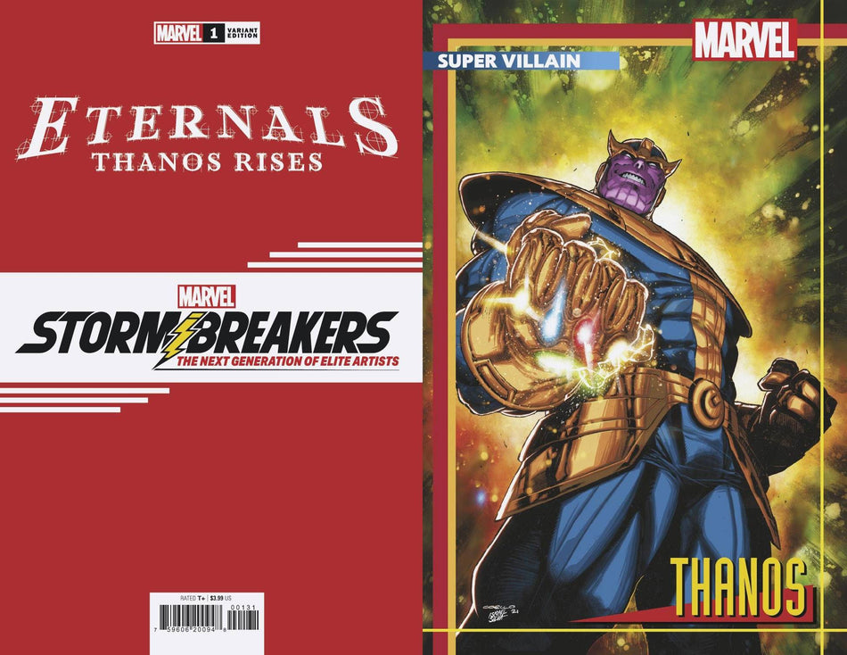 Photo of Eternals Thanos Rises Issue 1 Coello Stormbreakers Var comic sold by Stronghold Collectibles