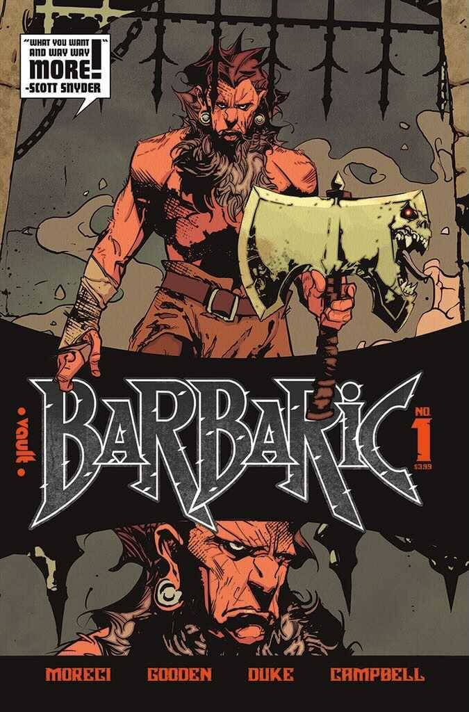 Photo of Barbaric Issue 1 2nd Ptg comic sold by Stronghold Collectibles
