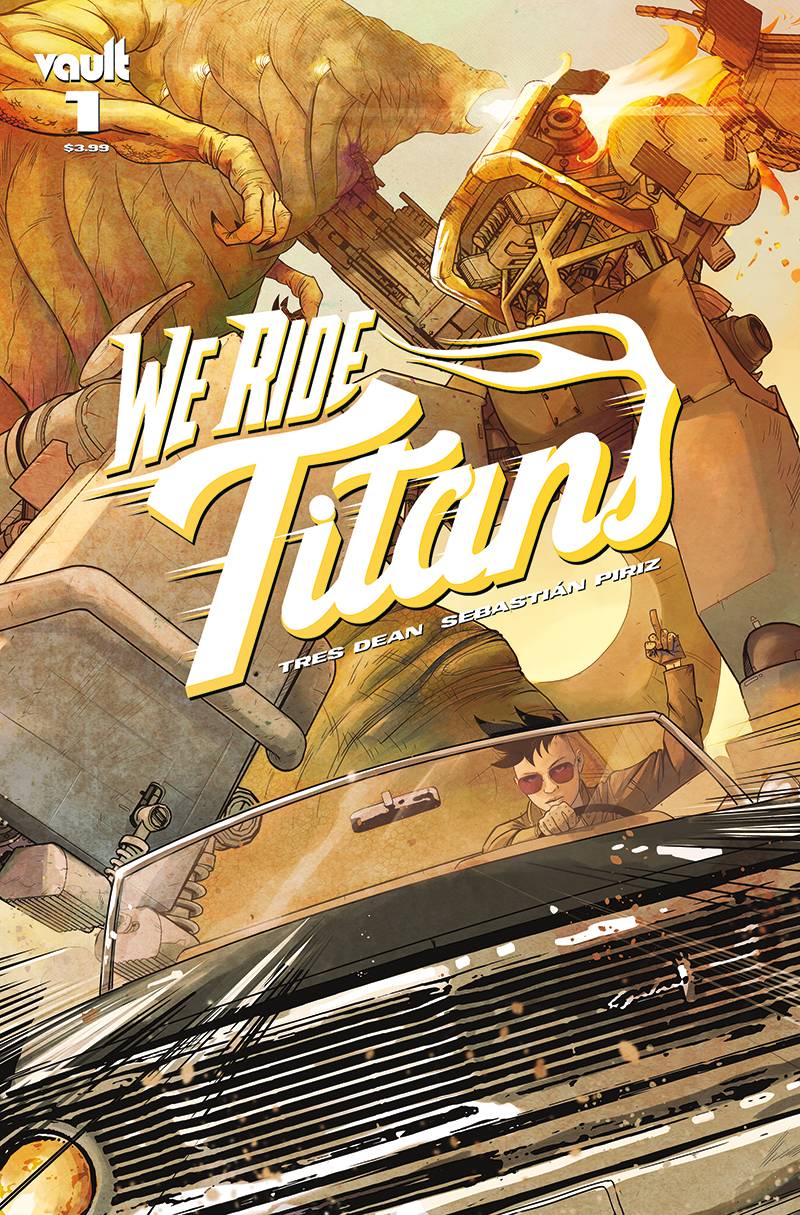 Photo of We Ride Titans Issue 1 CVR A Piriz comic sold by Stronghold Collectibles