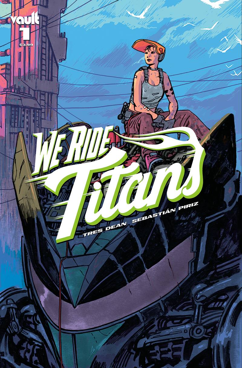 Photo of We Ride Titans Issue 1 CVR B Hixson comic sold by Stronghold Collectibles