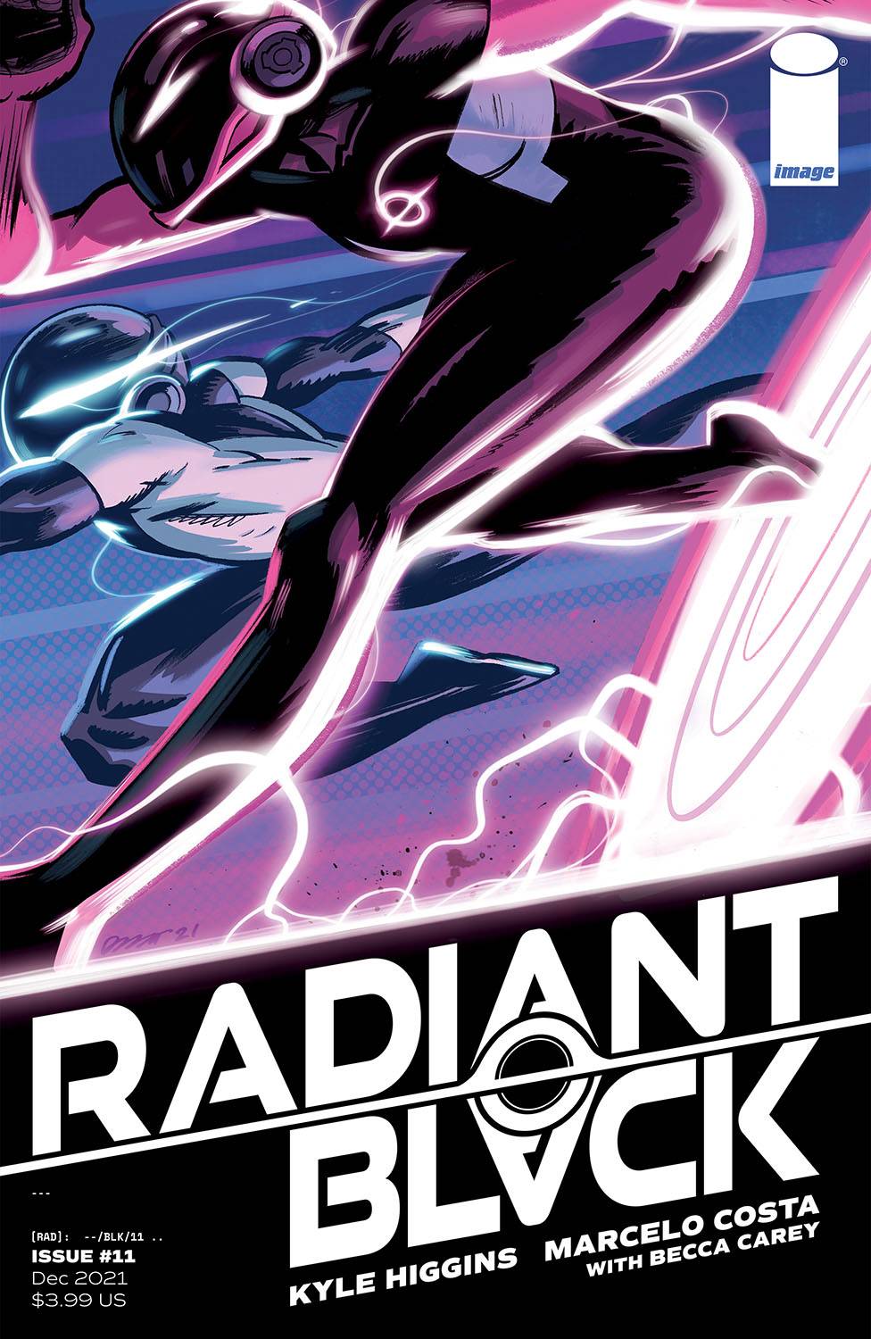 Photo of Radiant Black Issue 11 CVR A Burnett comic sold by Stronghold Collectibles
