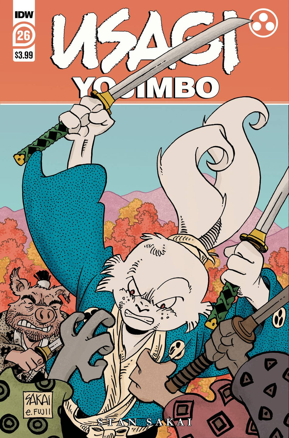 Photo of Usagi Yojimbo 26 CVR A Sakai comic sold by Stronghold Collectibles