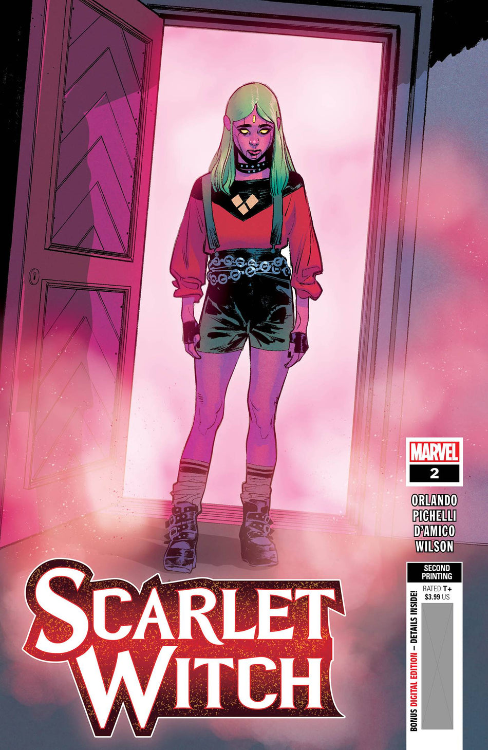 Scarlet Witch #2 2nd Print Sara Pichelli Variant