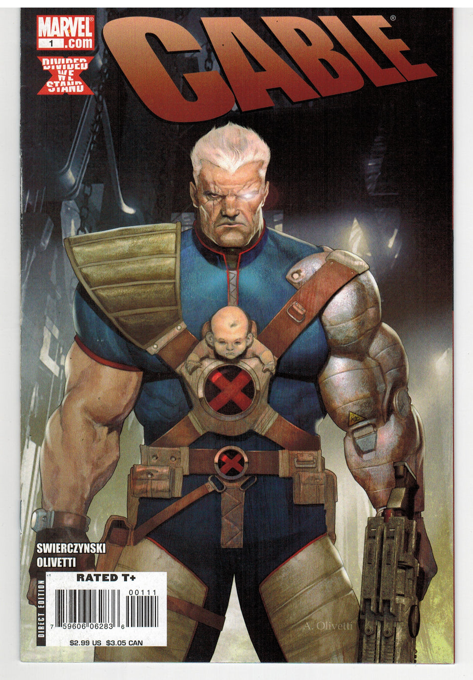 Photo of Cable, Vol. 2 (2008) Issue 1A - Near Mint Comic sold by Stronghold Collectibles