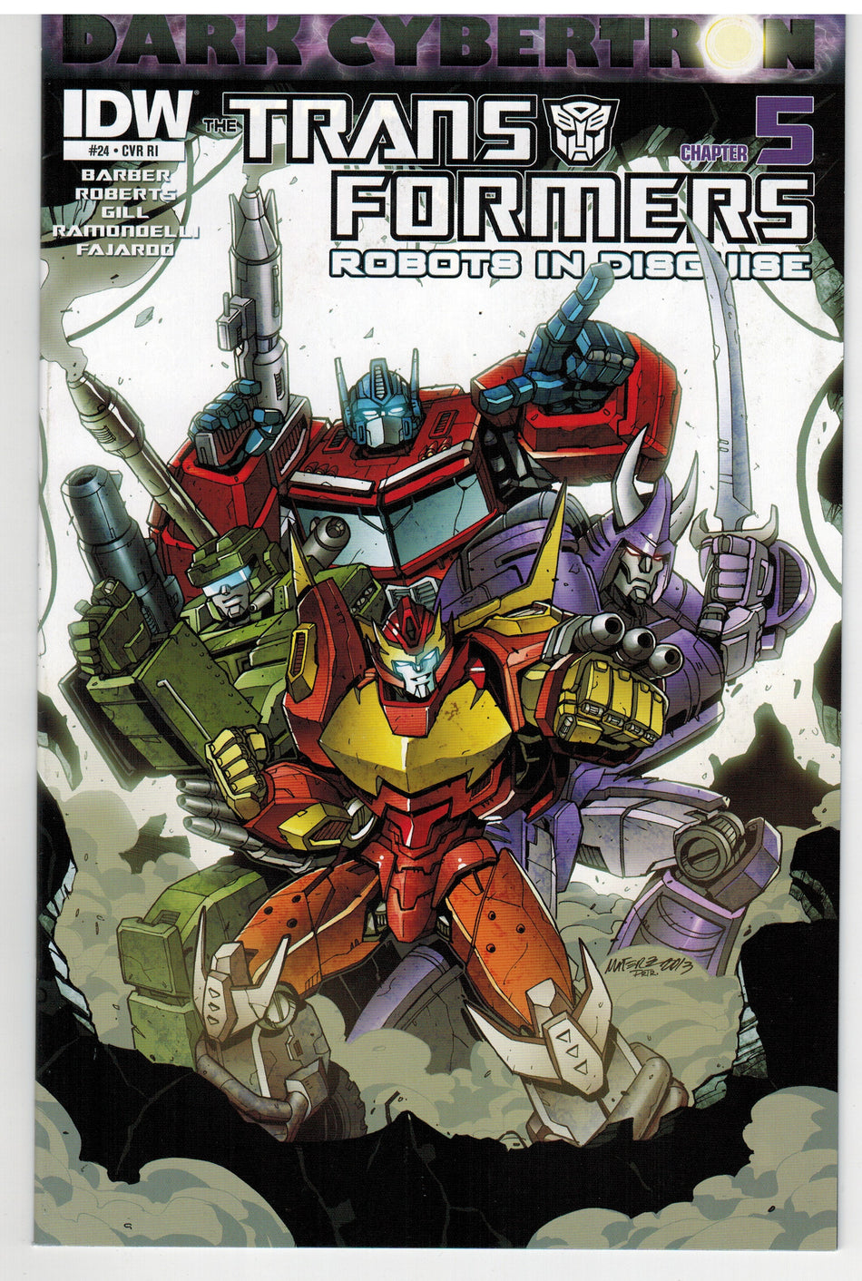 Photo of Transformers: Robots in Disguise Ongoing (2013) Issue 24RI - Near Mint Comic sold by Stronghold Collectibles