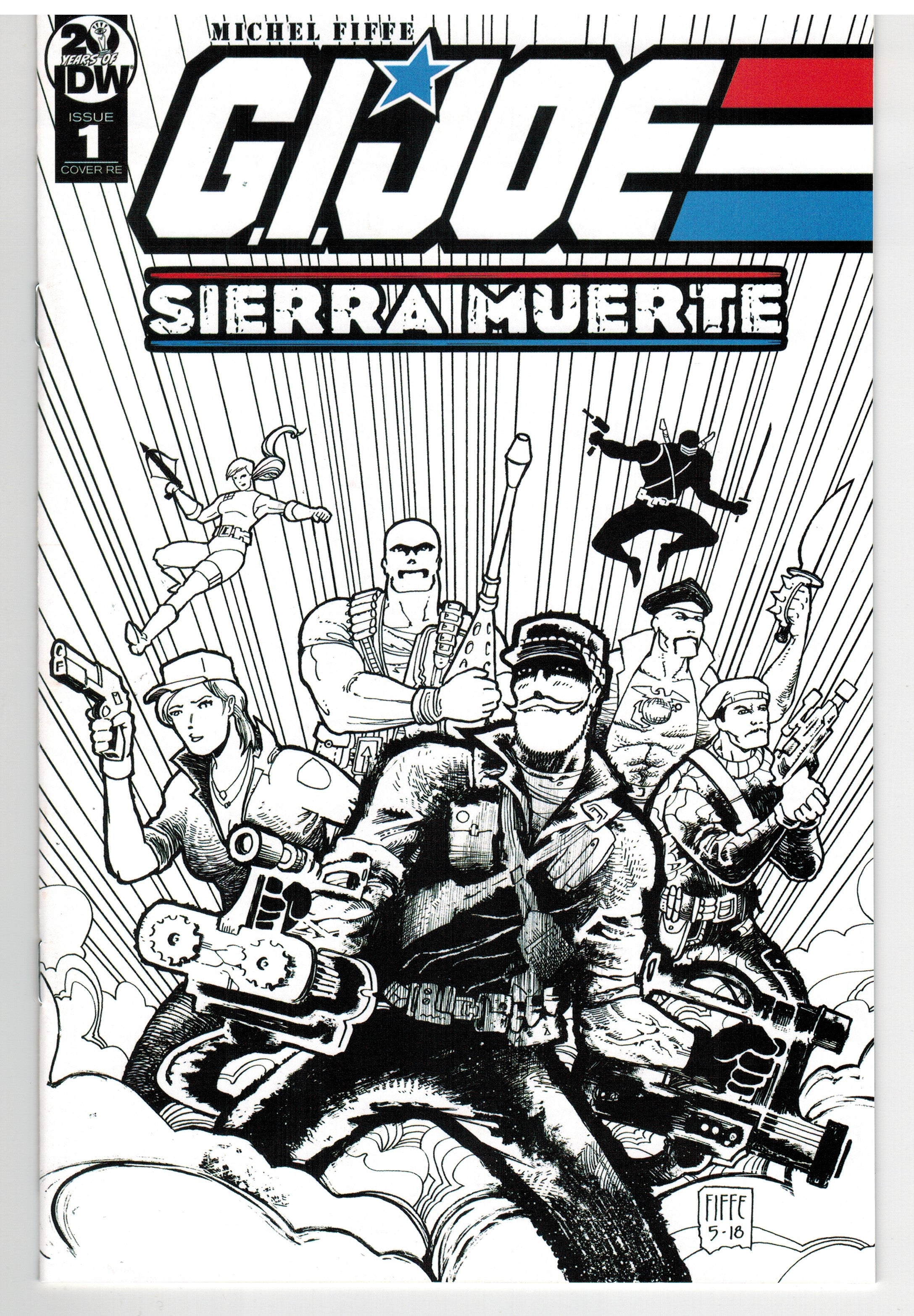 Photo of G.I. Joe: Sierra Muerte (2019) Issue 1RE-B - Near Mint/Mint Comic sold by Stronghold Collectibles