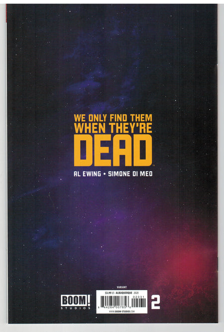 Photo of We Only Find Them When They're Dead (2020) Issue 2C - Near Mint Comic sold by Stronghold Collectibles