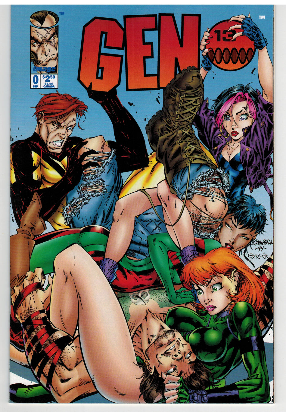 Photo of Gen 13, Vol. 1 (1994) (1994) Issue 0A - Near Mint Comic sold by Stronghold Collectibles
