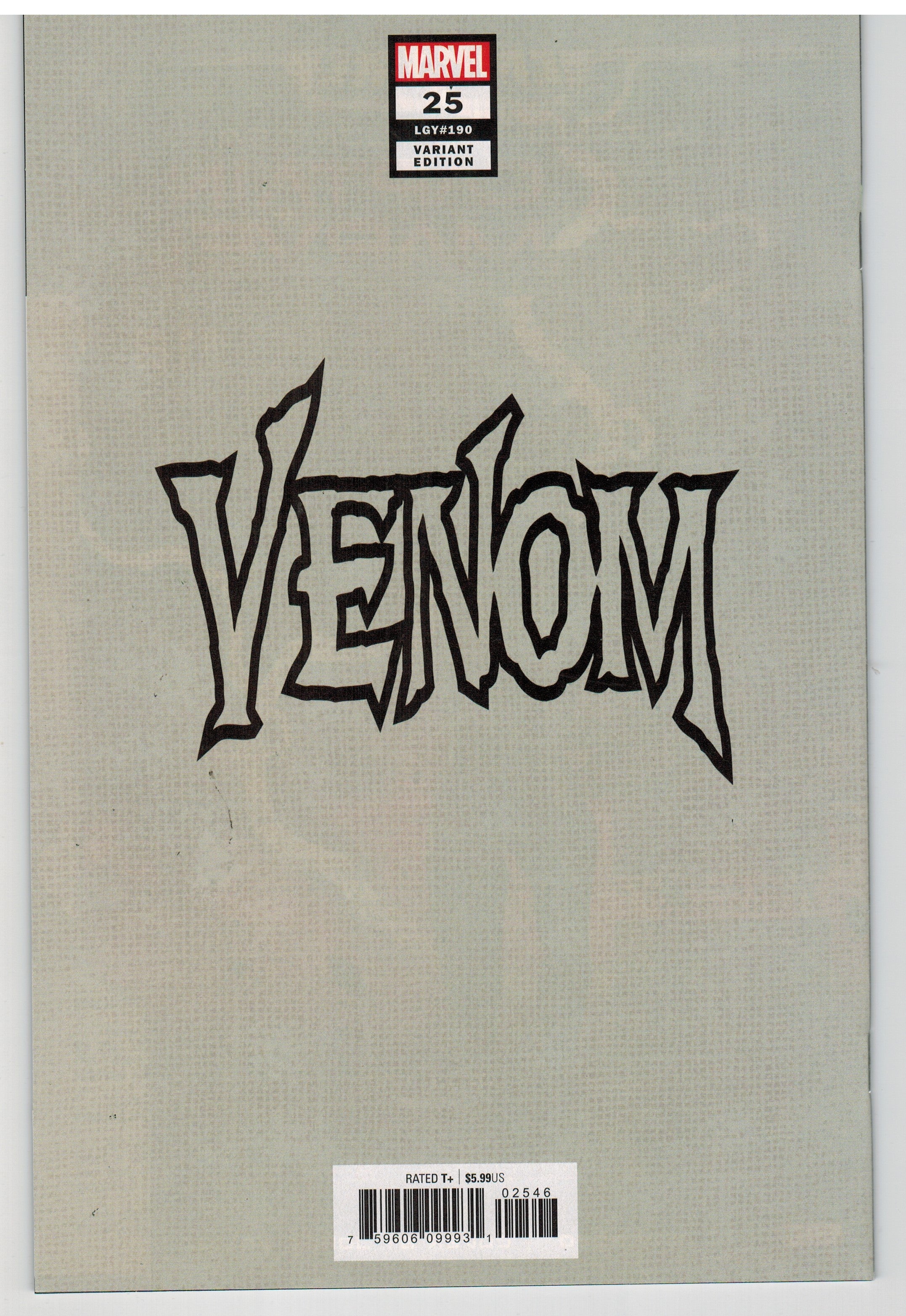 Photo of Venom, Vol. 4 (2020) Issue 25AX - Very Fine/Near Mint Comic sold by Stronghold Collectibles
