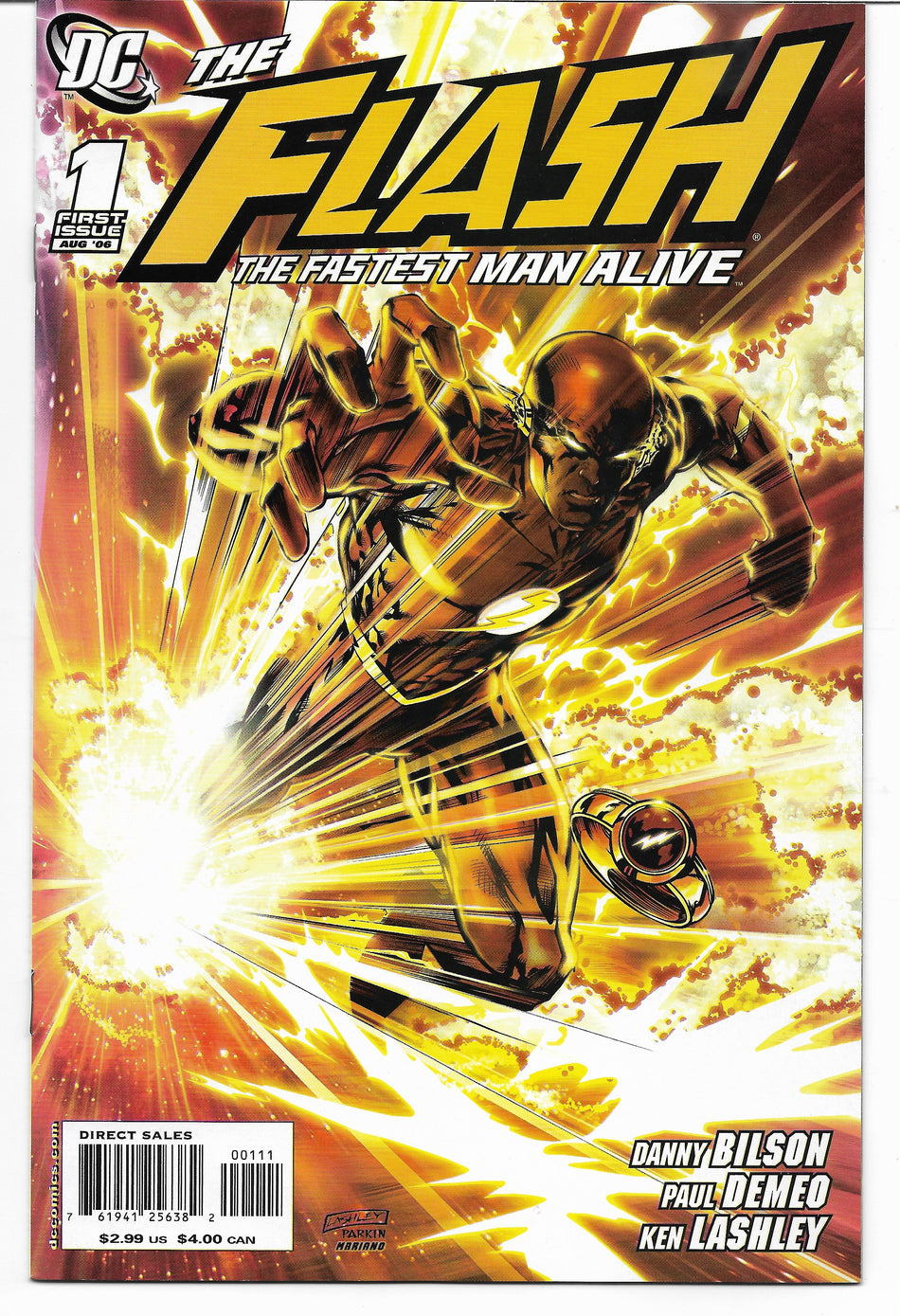 Flash: The Fastest Man Alive (2006)  Iss 1A Near Mint