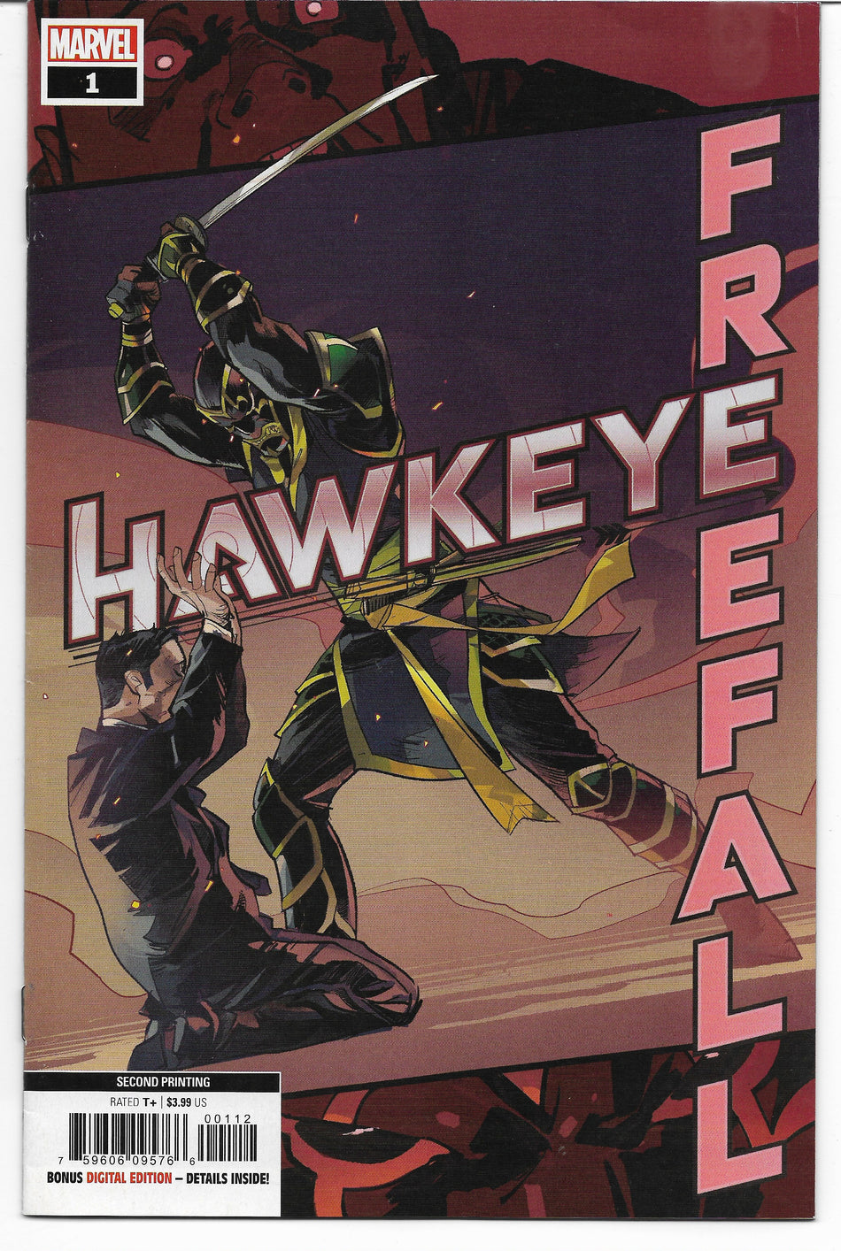 Hawkeye: Freefall (2020)  Iss 1E Near Mint
