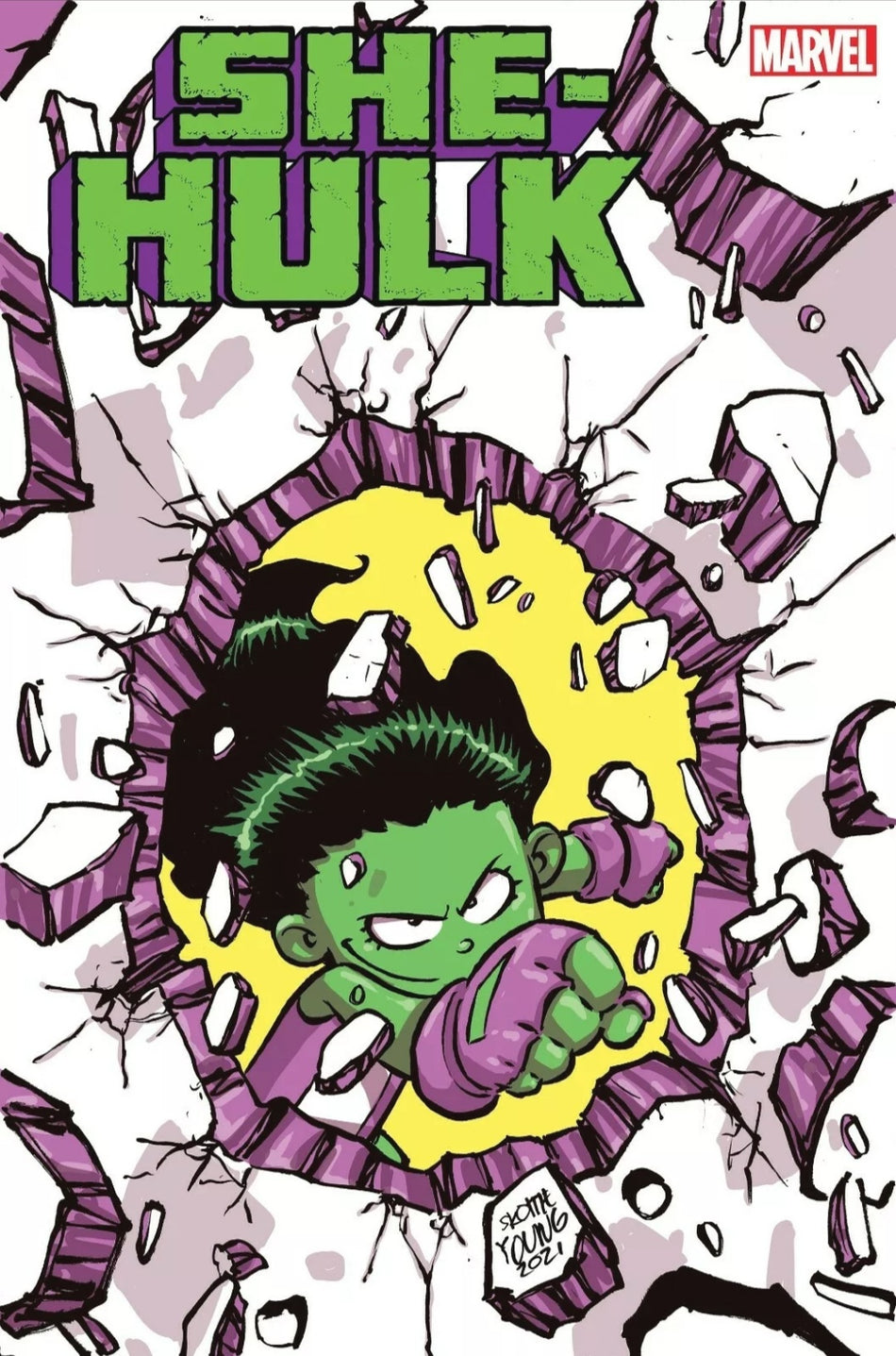 She-Hulk #1E Skottie Young Variant