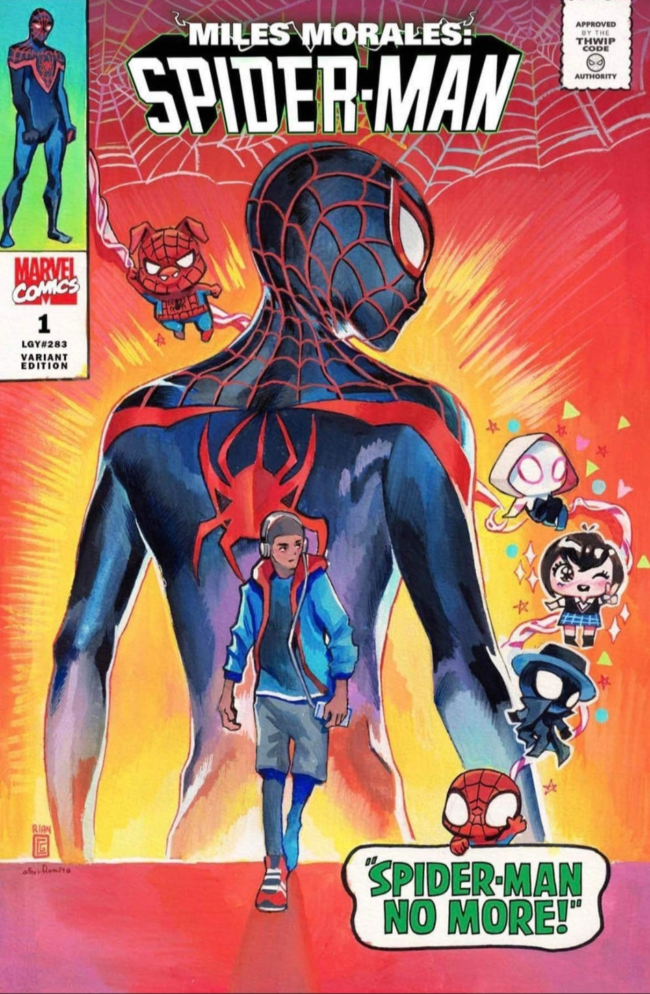 Miles Morales: Spider-Man #1 Rian Gonzales ASM #50 Homage Store Exclusive Variant LTD 2,500