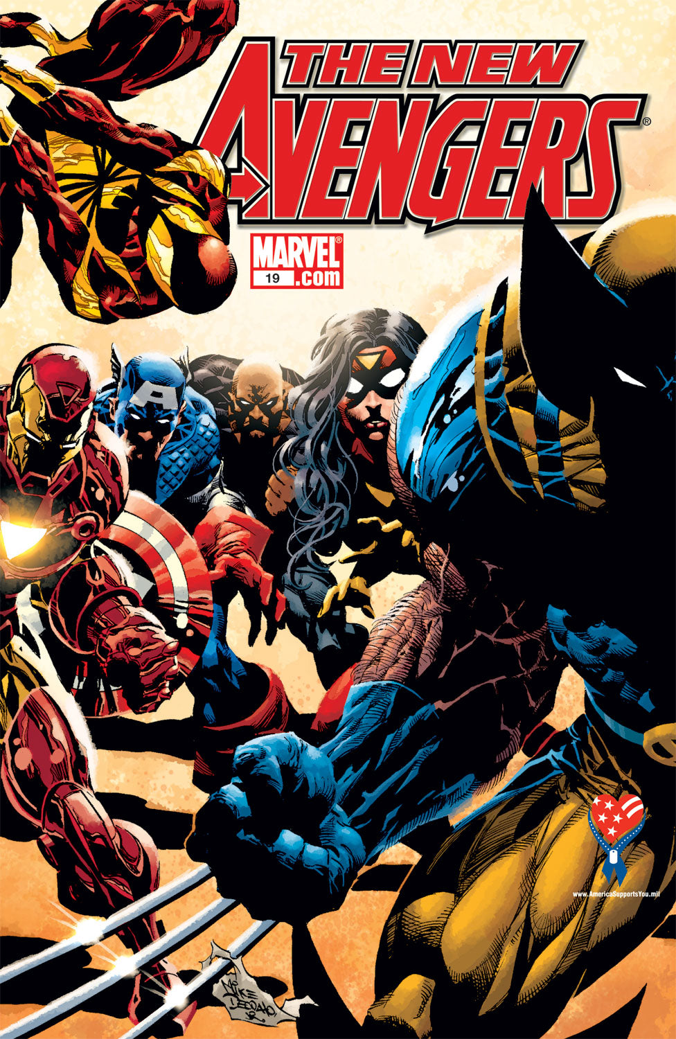 Photo of New Avengers Issue 19 comic sold by Stronghold Collectibles