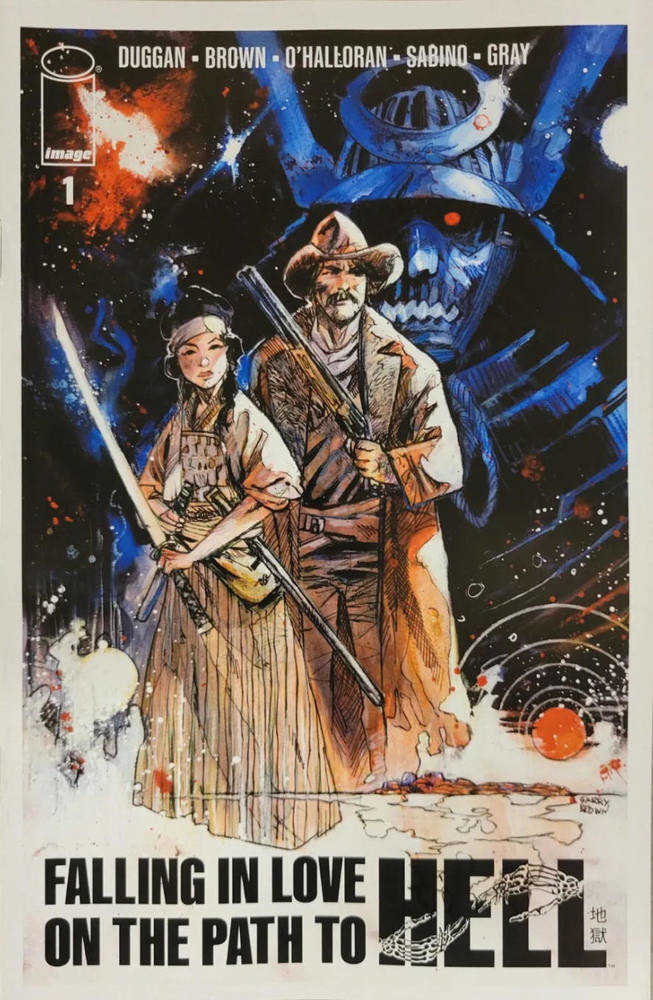 Stock Photo of Falling In Love On The Path To Hell Ashcan Comics sold by Stronghold Collectibles