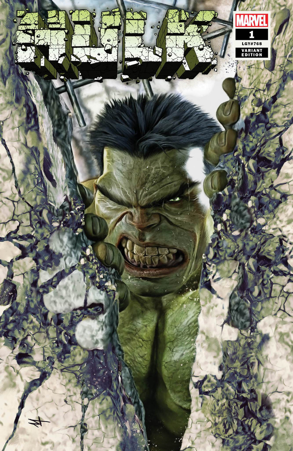 Image of Hulk 1 Turini Trade Dress 1:50 comic sold by Stronghold Collectibles.