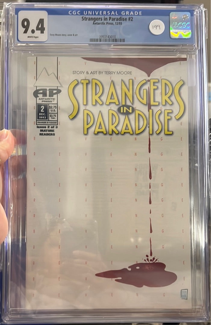 Strangers in Paradise #2 (1993) CGC 9.4