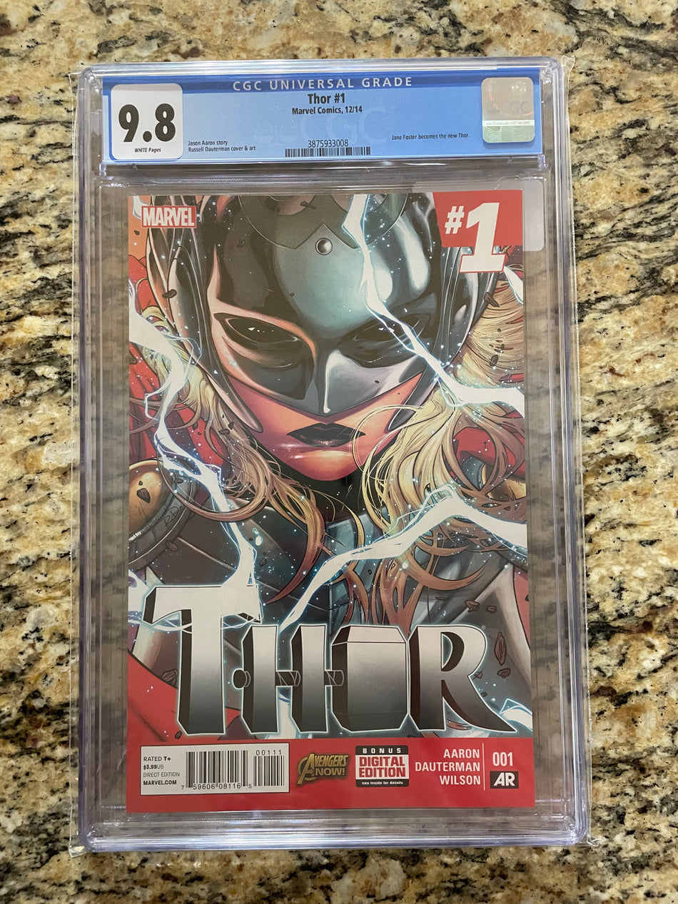 Thor 1 CGC 9.8 1st Jane Foster as Thor