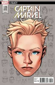 Captain Marvel #125 (2017) Mike McKone Legacy Headshot Variant NM