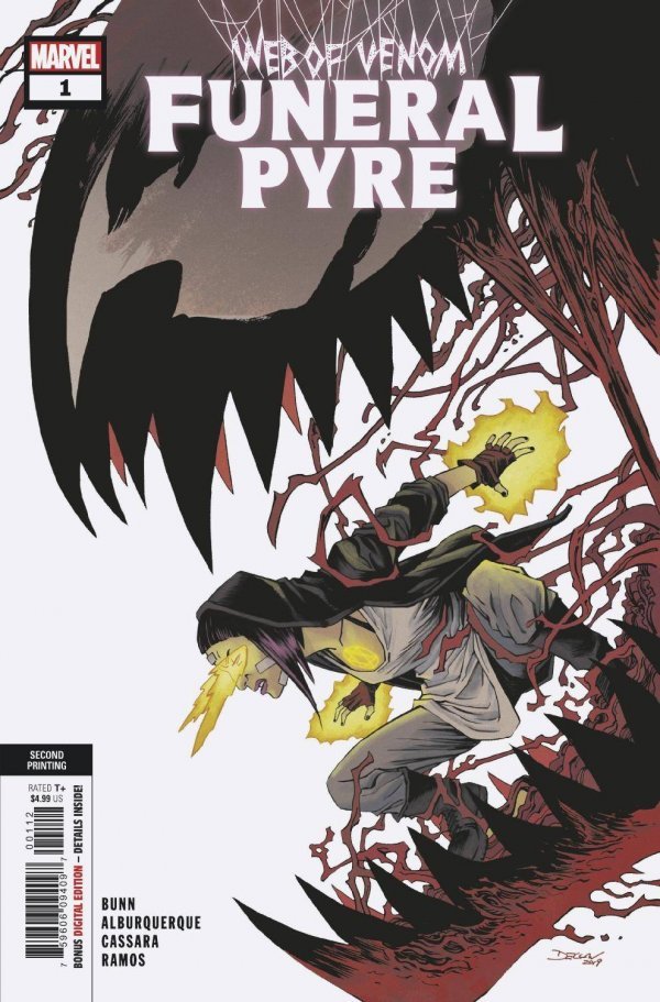 Web of Venom Funeral Pyre 1 NM 2nd Print
