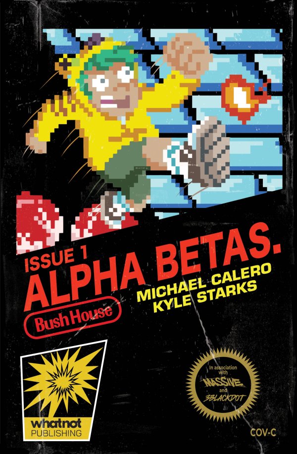 Alpha Betas #1C (Of 4) Video Game Homage Variant