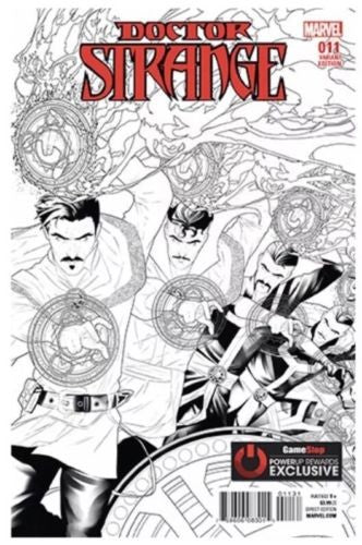 Doctor Strange 11 Gamestop Excl Sketch Variant comic sold by Stronghold Collectibles