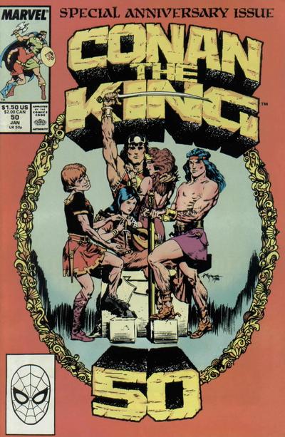 Conan the King V1 #50 Newsstand