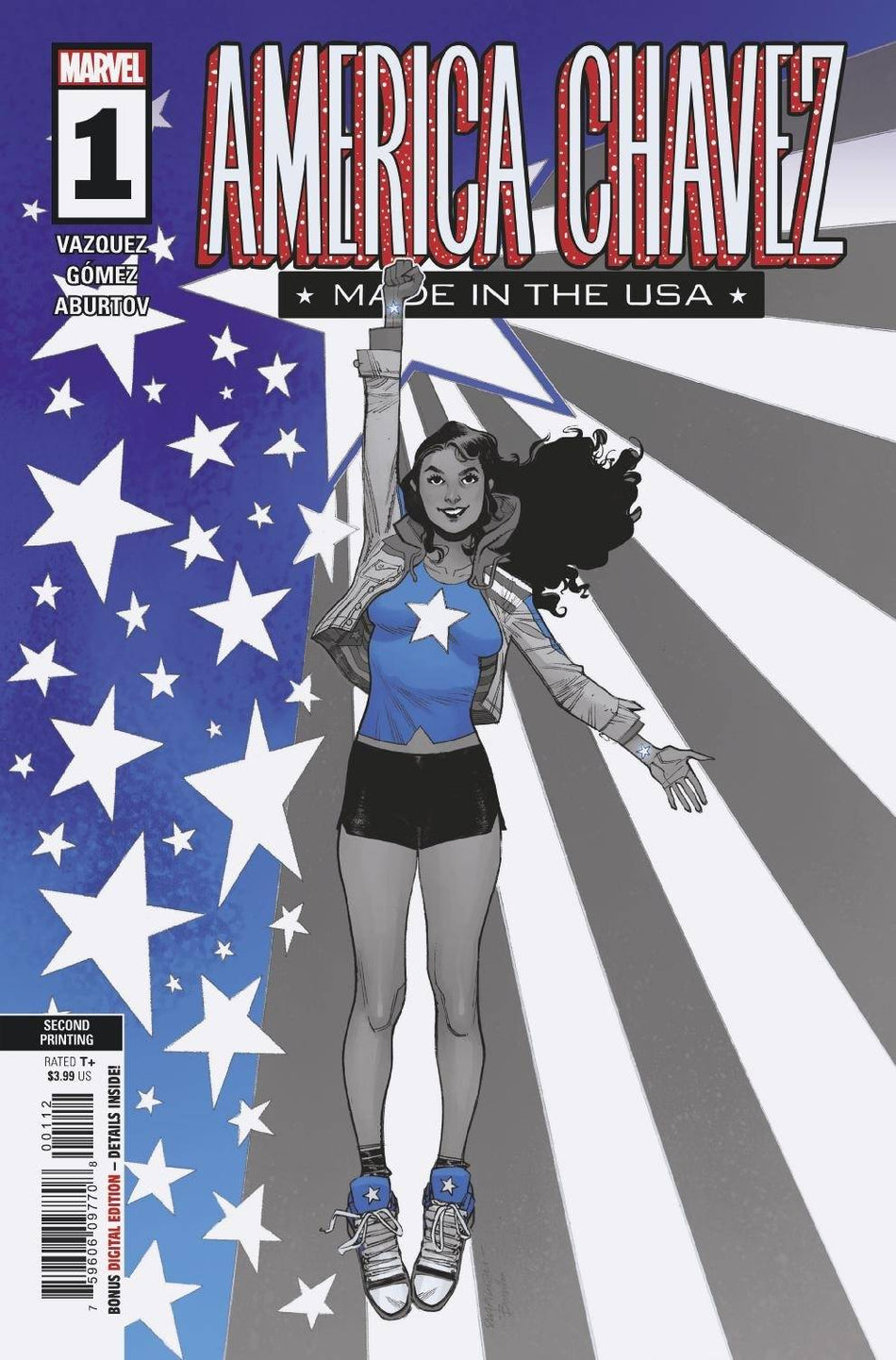 America Chavez Made in the USA V1 #1 2nd Print Variant