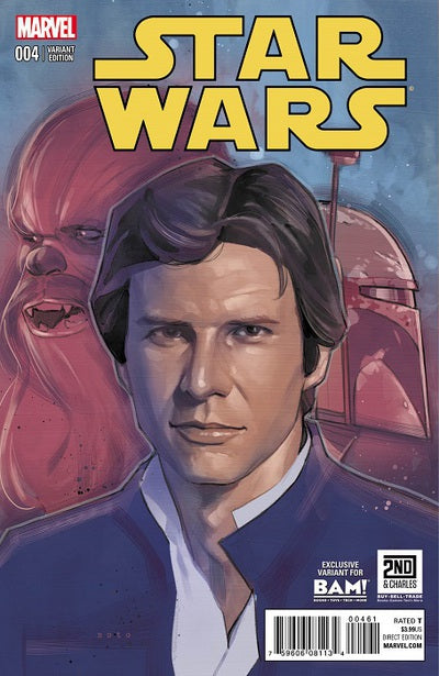 Star Wars V2 (Marvel) (2015)  #4F NM Phil Noto BAM!/2nd & Charles Excl Variant Cover