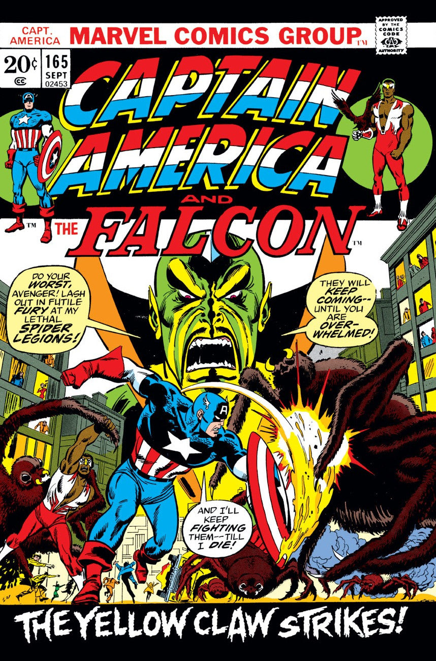 Captain America V1 #165 GD- Detached at one staple