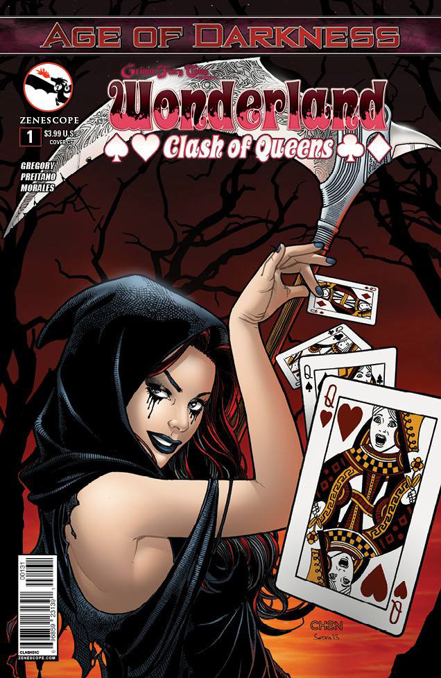 Stock Photo of Grimm Fairy Tales Wonderland Clash Of Queens #1C (Of 5) Chen (AOFD) comic sold by Stronghold Collectibles