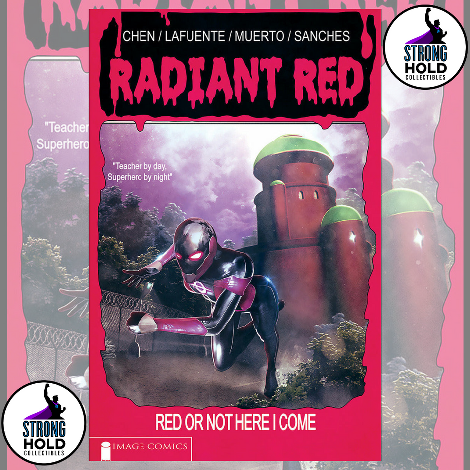 Radiant Red #1 Hal Laren Var Shared Store Excl LIMITED to 750 - Sponsored by COMICTOM & FIRE GUY RYAN!