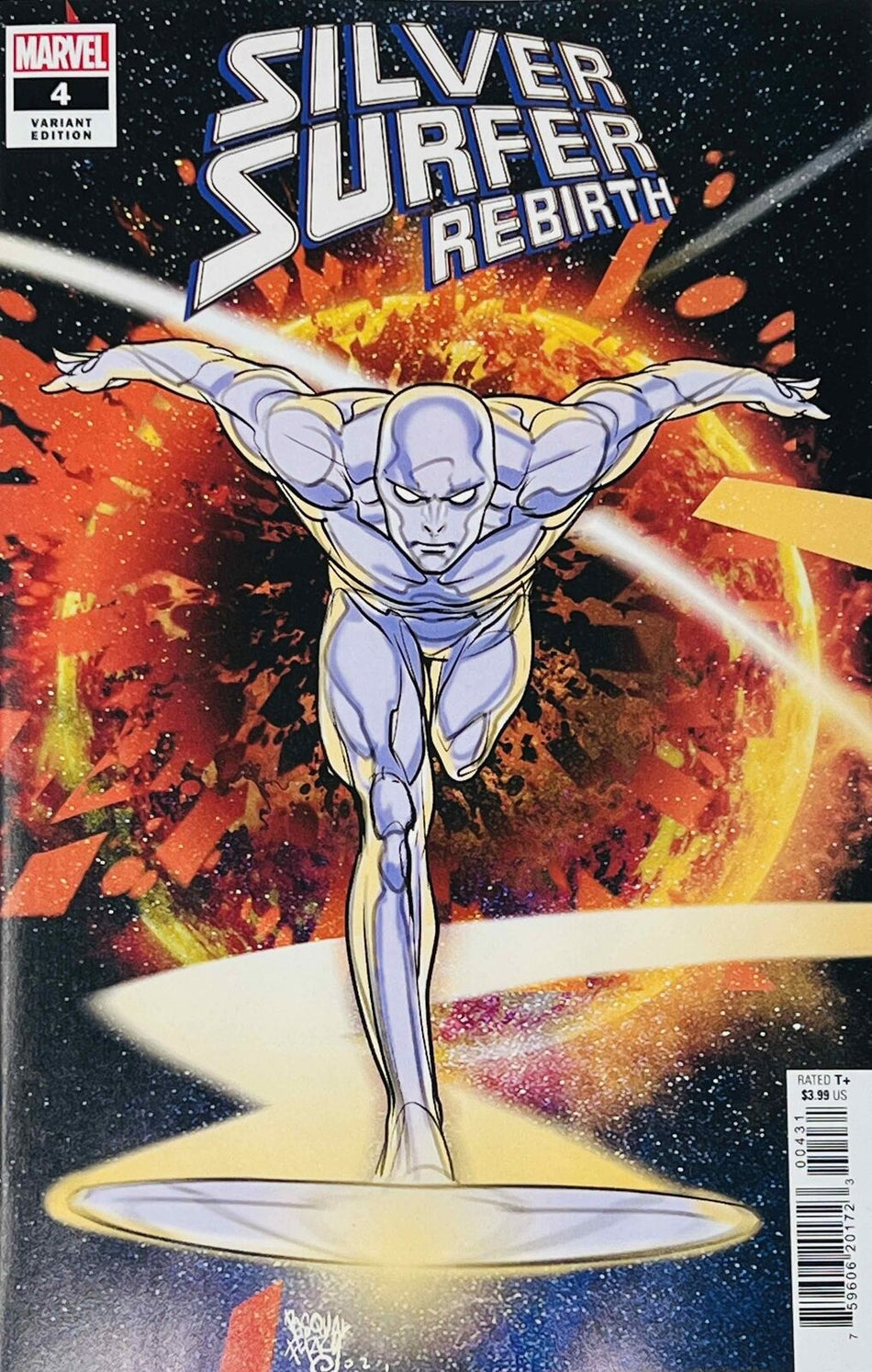 Silver Surfer Rebirth #4 (Of 5) Ferry Variant