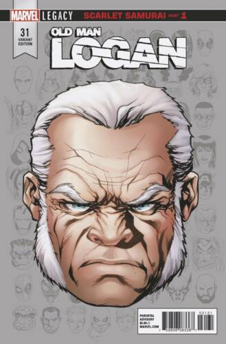 Old Man Logan #31 (2017) Mike McKone Legacy Headshot Variant NM