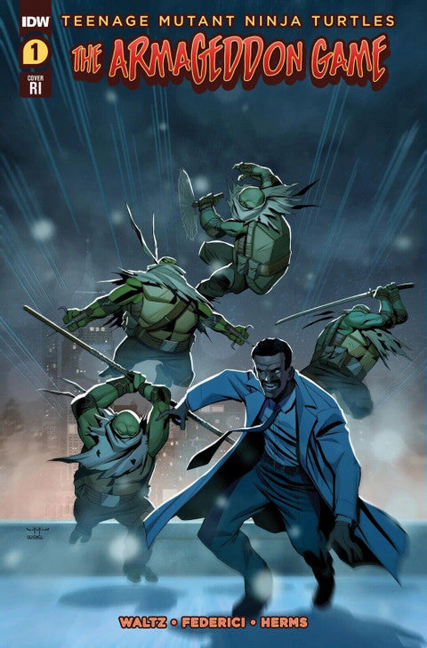 Teenage Mutant Ninja Turtles Armageddon Game #1 1:10 Ratio Qualano Variant